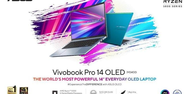 Asus Luncurkan Vivobook Pro 14 Oled (M3400) Laptop OLED Bertenaga Untuk Dukung Produktivitas