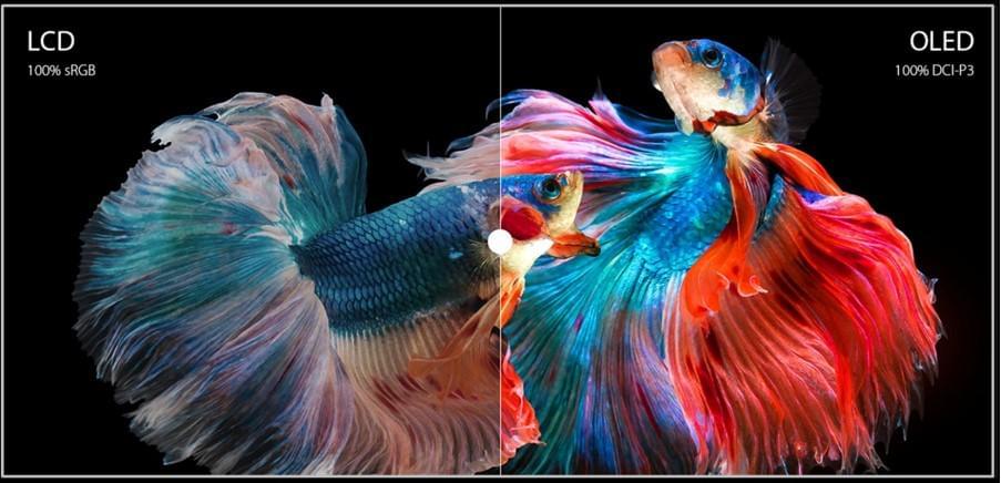 Hasil Perbandingan Layar LCD biasa dengan Layar Teknologi Asus OLED