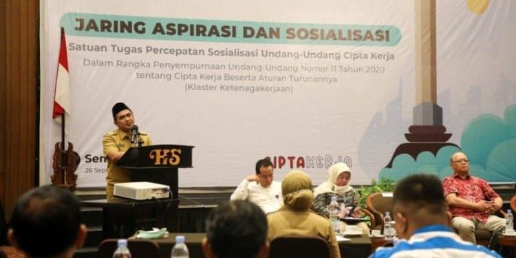 Pemprov Jateng Jaring Aspirasi Serikat Buruh dan Pekerja
