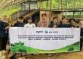 Melalui platform Agree, Telkom mengimplementasikan penggunaan teknologi IoT dalam membantu budi daya para petani serai wangi DAB Subur