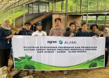 Melalui platform Agree, Telkom mengimplementasikan penggunaan teknologi IoT dalam membantu budi daya para petani serai wangi DAB Subur