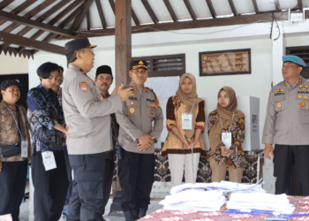 Tim Asistensi Mabes Polri Tinjau Kesiapan Pilkada 2024 di Sleman