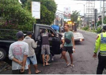 Kecelakaan Libatkan Lima Kendaraan di Jalan Affandi Sleman, Kerugian Capai Rp50 Juta