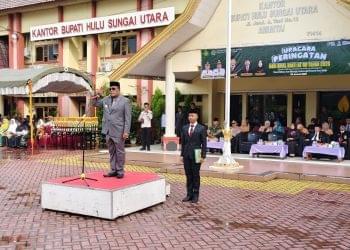 Bupati Hulu Sungai Utara Ajak Warga Jaga Kerukunan di Peringatan HAB ke-80