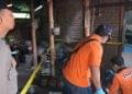Petugas Polsek Kasihan bersama Tim Identifikasi Polres Bantul melakukan olah tempat kejadian perkara (TKP) di Dusun Salam RT 005, Bangunjiwo, Kasihan, Bantul, Rabu (18/2/2026) pagi.